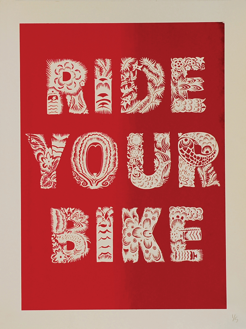 Ride Your Bike Poster